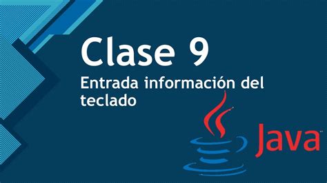 Leer Entrada Teclado En Java Youtube