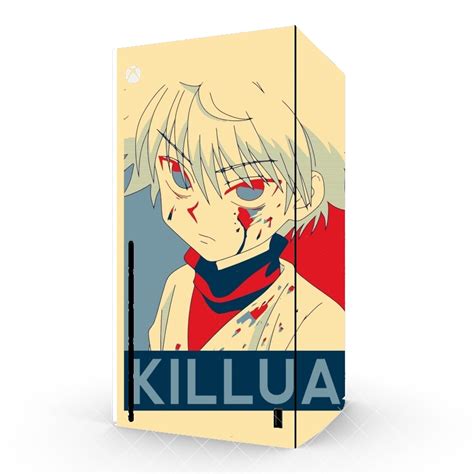 Autocollant Xbox Series X S Skin adhésif Xbox Propaganda killua