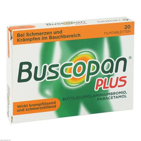 Buscopan Plus Mg Mg Filmtabletten St Preisvergleich Pzn