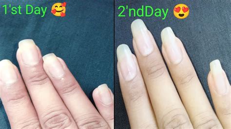 How To Grow Nails In 2 Days How To Grow Nails Fast Nailgrowth Diy