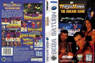 WWF WrestleMania The Arcade Game Saturn The Cover Project