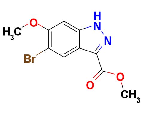 5 Bromo 6 Methoxy 1H Indazole 3 Carboxylic Acid Methyl Est