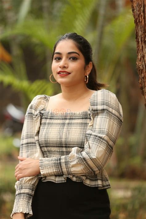 Actress Punarnavi Bhupalam At Oka Chinna Viramam Press Meet Photos 36