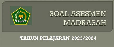 Latihan Soal Asesmen Madrasah AM PPKn MA Tahun 2024