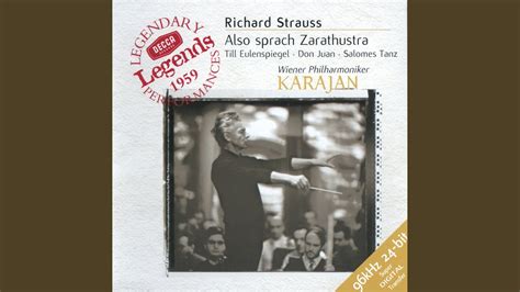 R Strauss Also Sprach Zarathustra Op 30 TrV 176 Das Tanzlied