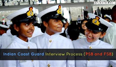 Indian Coast Guard Interview Process PSB And FSB