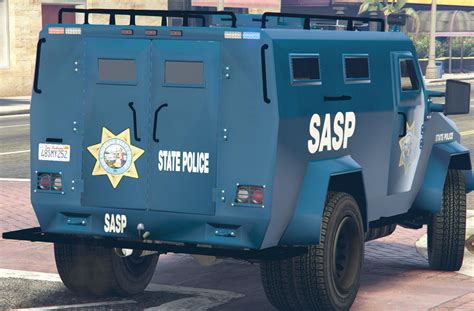 Sasp Swat Lenco Bearcat San Andreas State Police Truck Livery 4k