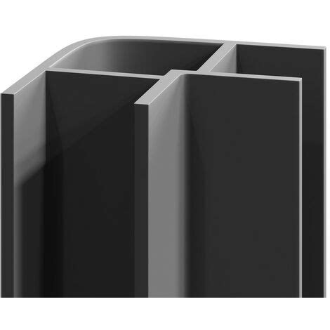 Wholepanel Mm Grey Wall Panel External Corner Trim