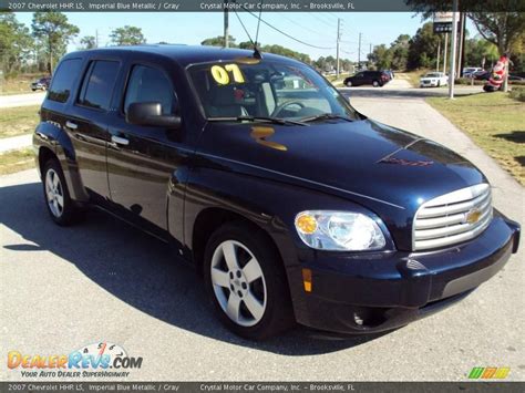 2007 Chevrolet Hhr Ls Imperial Blue Metallic Gray Photo 11