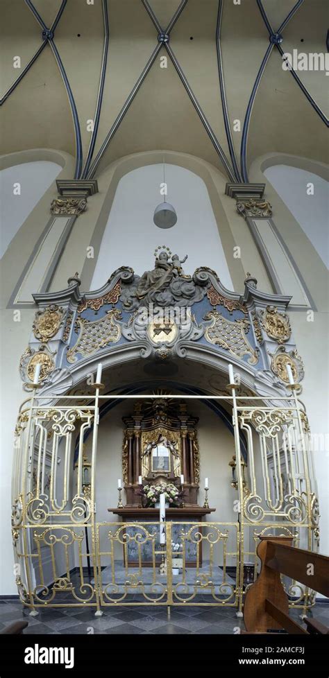 Pfarrkirche St Maria Von Den Engeln Seitenaltar Br Hl Nordrhein