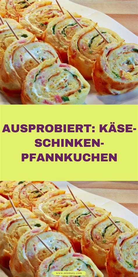 AUSPROBIERT KÄSE SCHINKEN PFANNKUCHEN Food Ethnic recipes Sausage