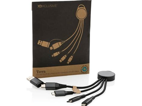 Terra Rcs Recycled Aluminum In Charging Cable Pasco Gifts