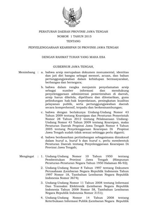 Pdf Tentang Jdih Jatengprov Go Id Adalah Sistem Informasi Arsip