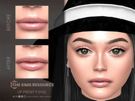 The Sims Resource Lip Preset Hq