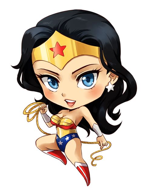 By Magda Chibi Marvel Wonder Woman Chibi Wonder Woman Art