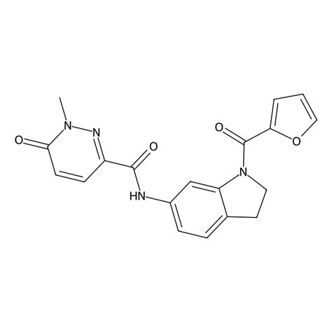 Buy N 1 Furan 2 Carbonyl Indolin 6 Yl 1 Methyl 6 Oxo 1 6