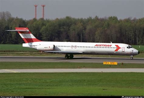 OE LMO Austrian Airlines McDonnell Douglas MD 87 DC 9 87 Photo By