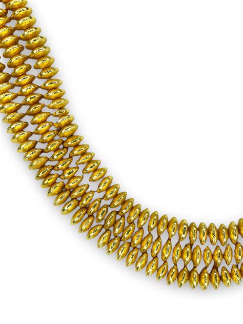 Indian Gold Disk Strand 42pcs Damaris Beads