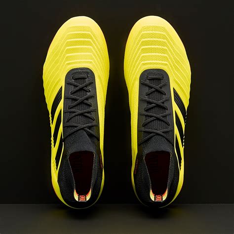 Terreni Compatti Adidas Predator 18 1 FG Giallo Solar Nero Ross