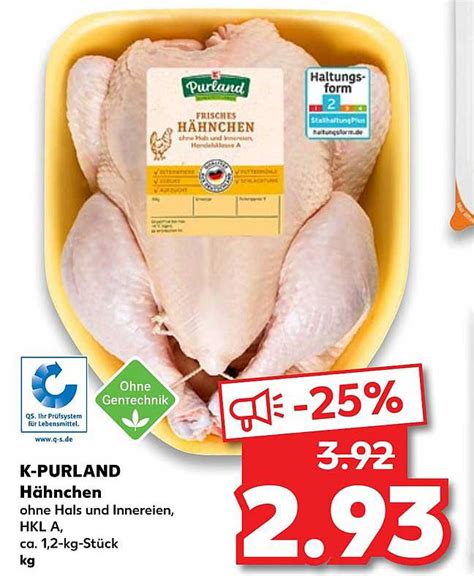 K Purland Hähnchen Angebot bei Kaufland