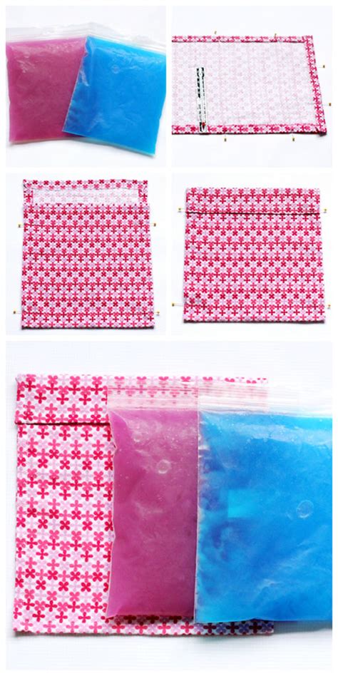 Diy Reusable Ice Pack And Cozy Cover Dabbles And Babbles