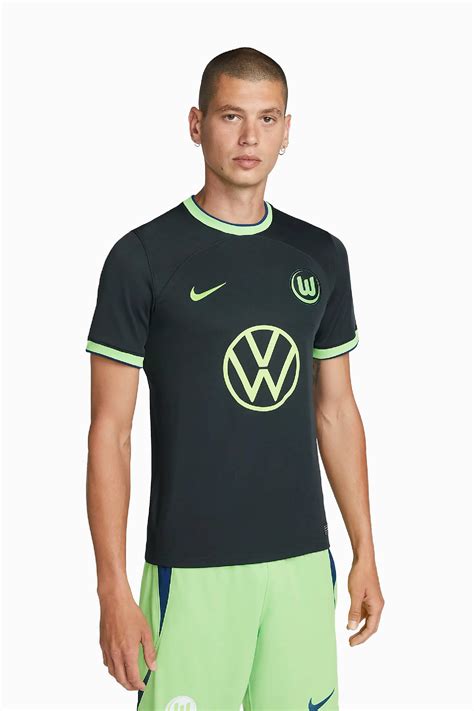 Koszulka Nike VfL Wolfsburg 22 23 Wyjazdowa Stadium Zielony Buty