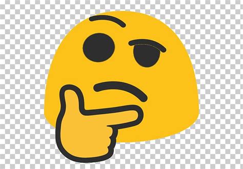 Emoji Discord Thought Emoticon Face PNG Clipart Binary Large Object