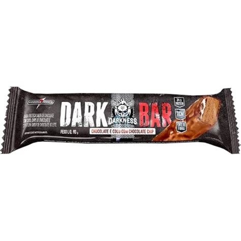 Kit X2 Dark Whey Bar Caixa C8 Unid Cocochocolate Integralmédica