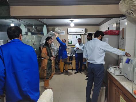 The Monitoring Evaluation Team Of PHIMC Visited Farooq Hospital