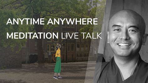 Anytime Anywhere Meditation Live Talk YouTube