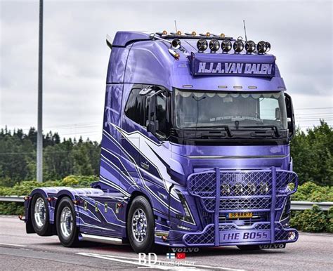 Volvo Trucks Purple Rain Never Give Up Holland Vehicles Quick