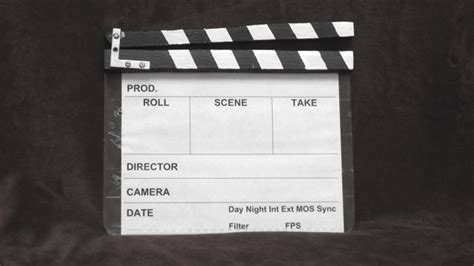 How To Build A Film Slate For Under 15 The Black And Blue