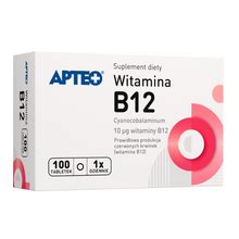 Witamina B12 APTEO 100 Tabletek Apteline Pl