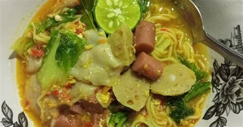 Resep Seblak Telur Bakso Sosis Enak Dan Mudah Cookpad