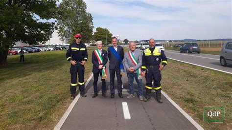 Inaugurata La Pista Ciclopedonale Lungo La SP 34 Tra Vidor E Moriago