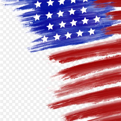 American Flag Watercolor Vector Png Similar Png