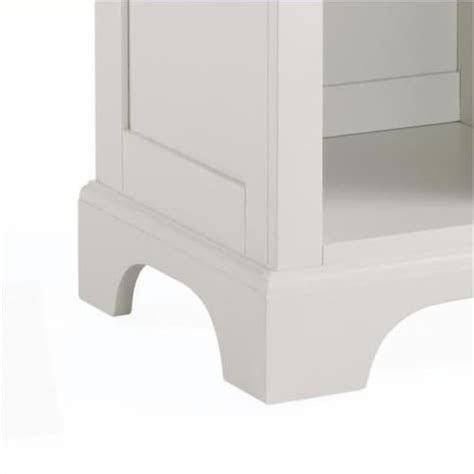 Bowery Hill Drawer Nightstand In Off White King Soopers