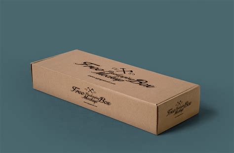 Free Packaging Box Mockup — Free Mockup World