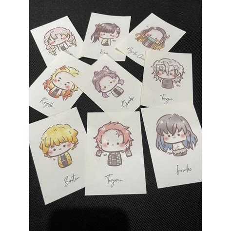 Jual KIMETSU NO YAIBA DEMON SLAYER CUTE CHIBI STICKERS READY TO ORDER