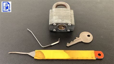 825 Abus No 41 Padlock Picked YouTube