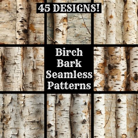 Birch Bark Paper Etsy