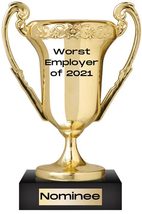 Worst Employee Award