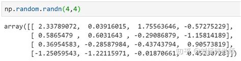python之numpy中rand与randn的区别 知乎