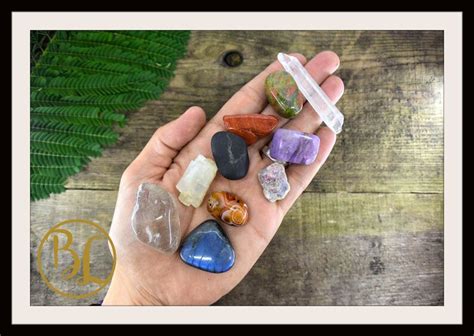 Scorpio Gemstone Kit 10 Zodiac Scorpio Gemstones Set Healing Etsy