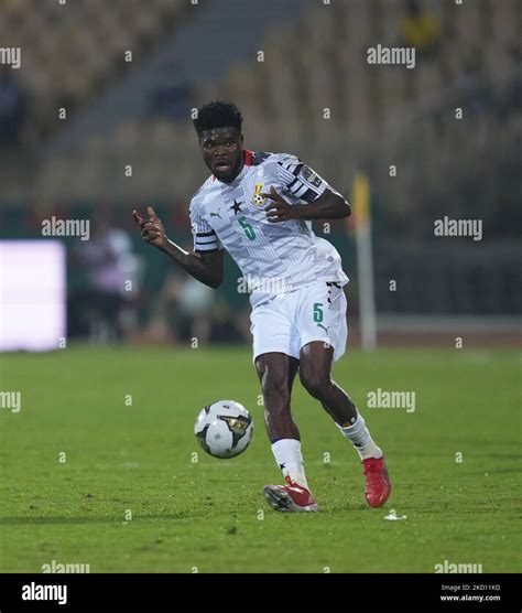 Thomas Partey Of Ghana During Gabon Against Ghana African Cup Of