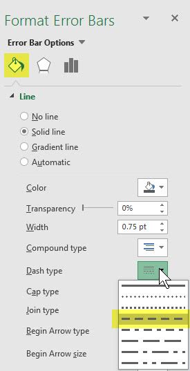 Adding A Vertical Dotted Line To An Excel Line Chart A4 Accounting