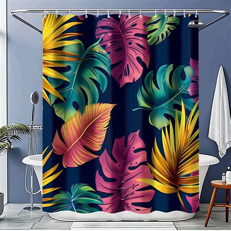 Transform Your Bathroom Into A Tropical Oasis With This Vibrant Shower