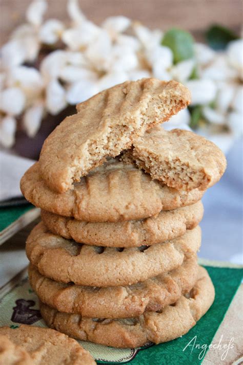 Galletas De Crema De Cacahuete Y Chocolate Angechefs