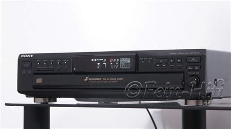 Sony CDP CE345 HiFi 5 Fach CD Wechlser Mit Digitalausgang