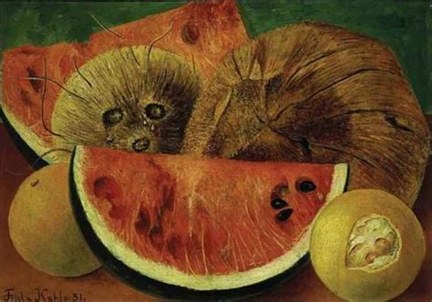 Famous Frida Kahlo Fruit Paintings